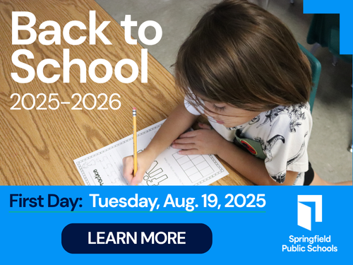 Back to School 2025-2026. First day: Tuesday, Aug. 19, 2025